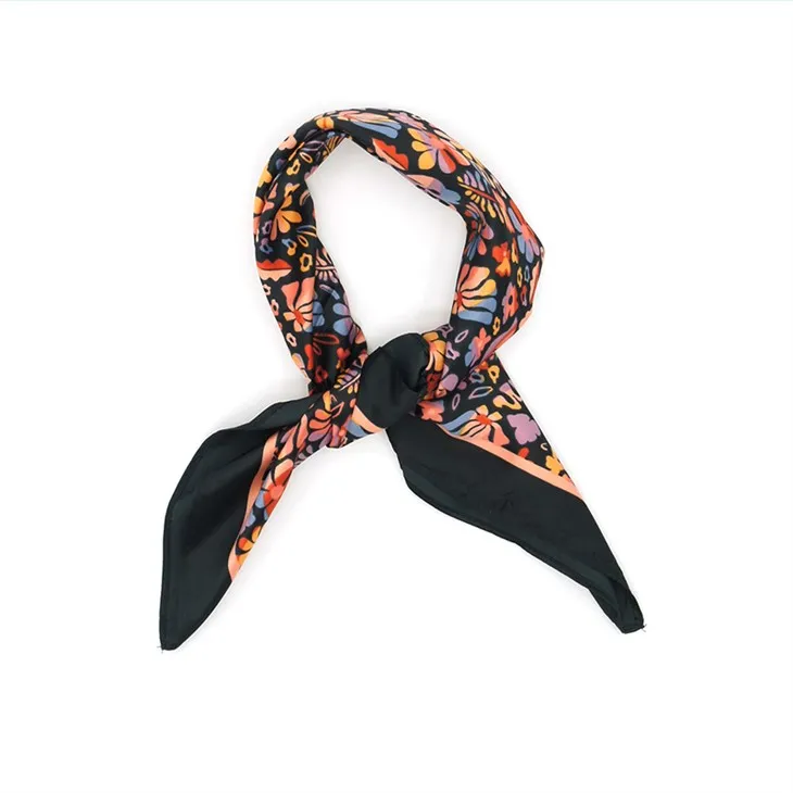 Gėlių spausdinimo bandana S050